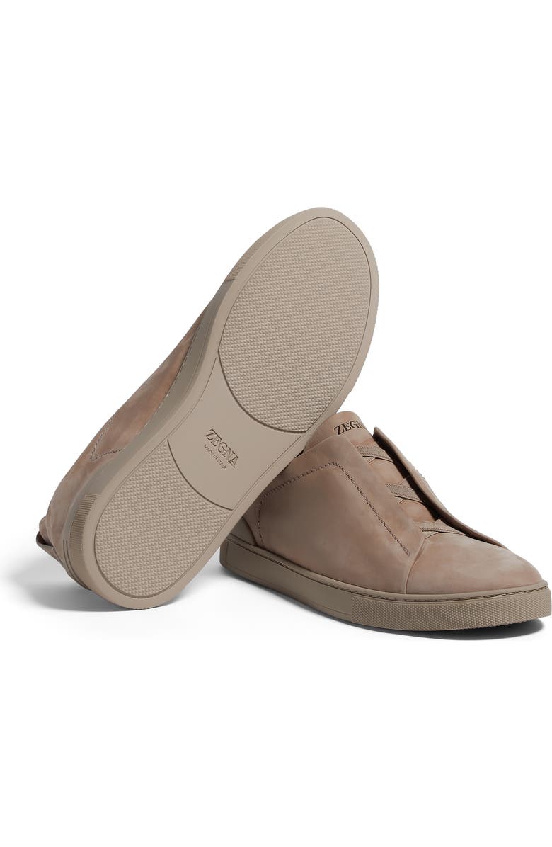 ZEGNA Triple Stitch<sup>™</sup> SECONDSKIN Sneaker, Alternate, color, Dark Beige