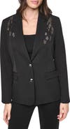 DKNY Heatset Animal Studded Blazer