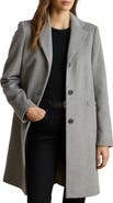Lauren Ralph Lauren Longline Wool Blend Coat