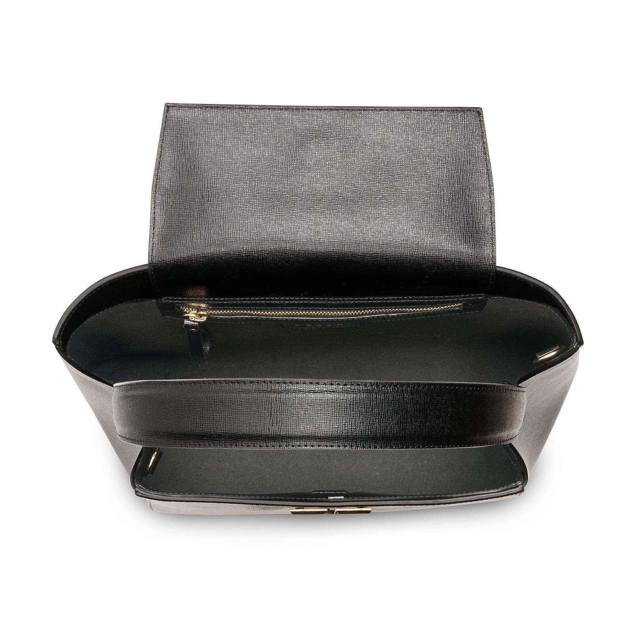 DESERI Rosa Handbag, Alternate, color, Black