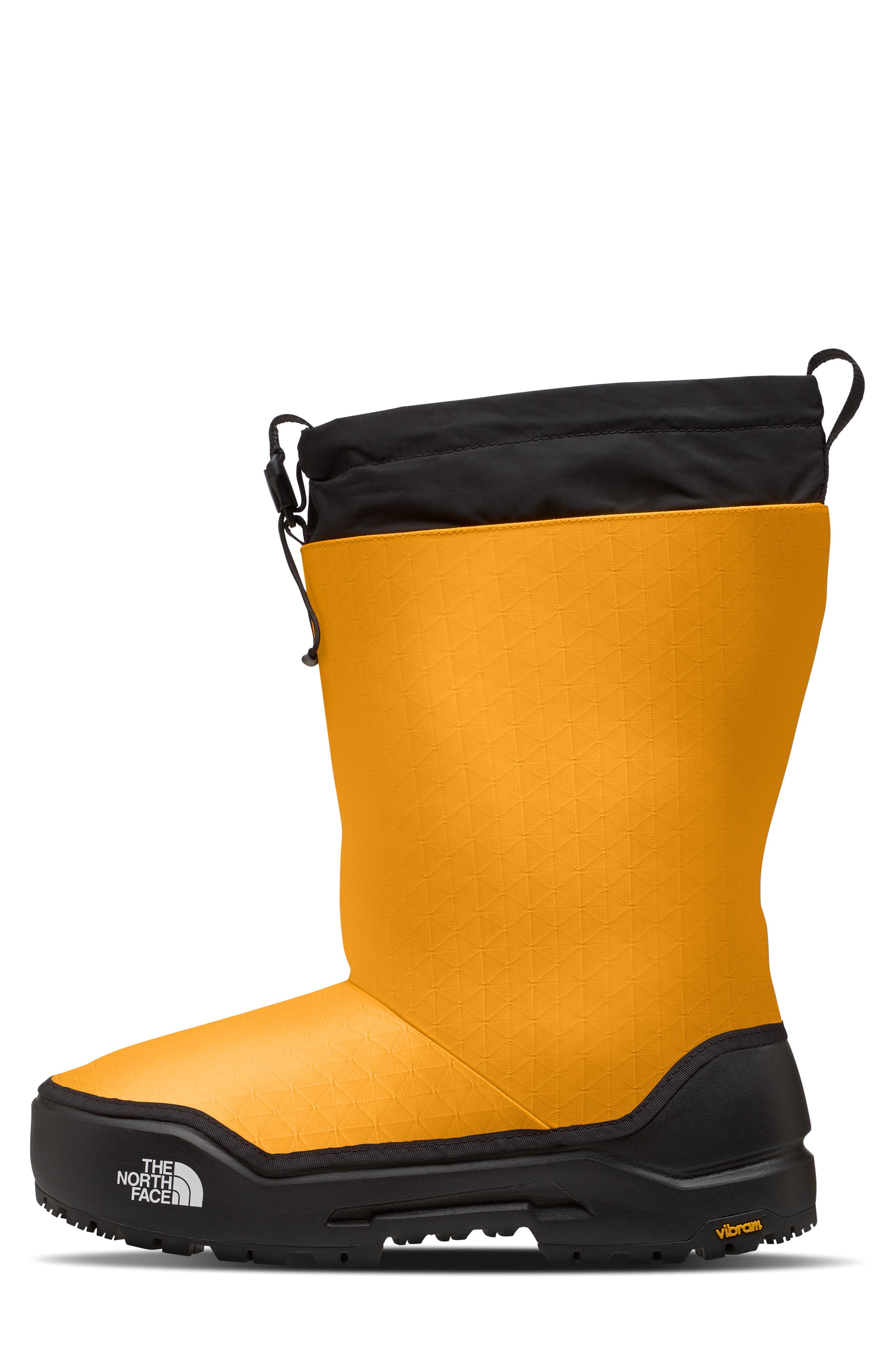 The North Face Base Camp Waterproof Snow Boot, Main, color, Summit Gold/ Tnf Black