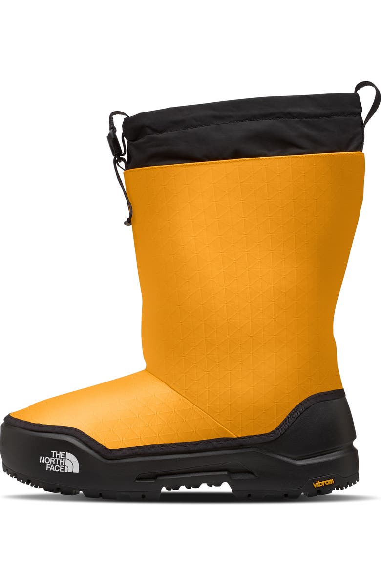 The North Face Base Camp Waterproof Snow Boot, Main, color, Summit Gold/ Tnf Black