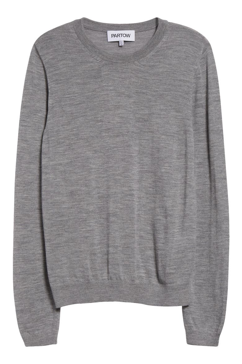 Greta Virgin Wool Sweater, Alternate, color, ASPHALT