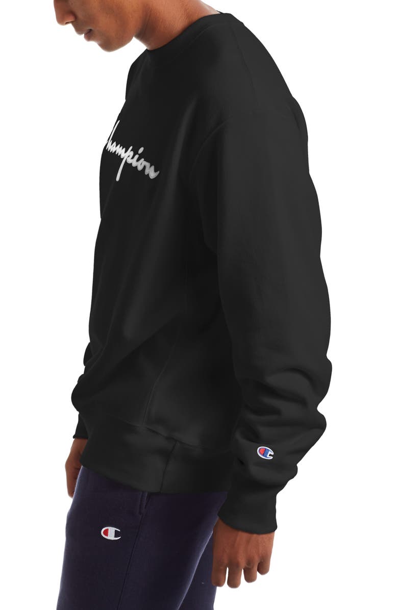 Champion Reverse Weave Crew Sweatshirt, Alternate, color, 