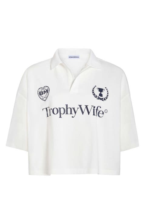 Trophy Wife Boxy Rugby Shirt