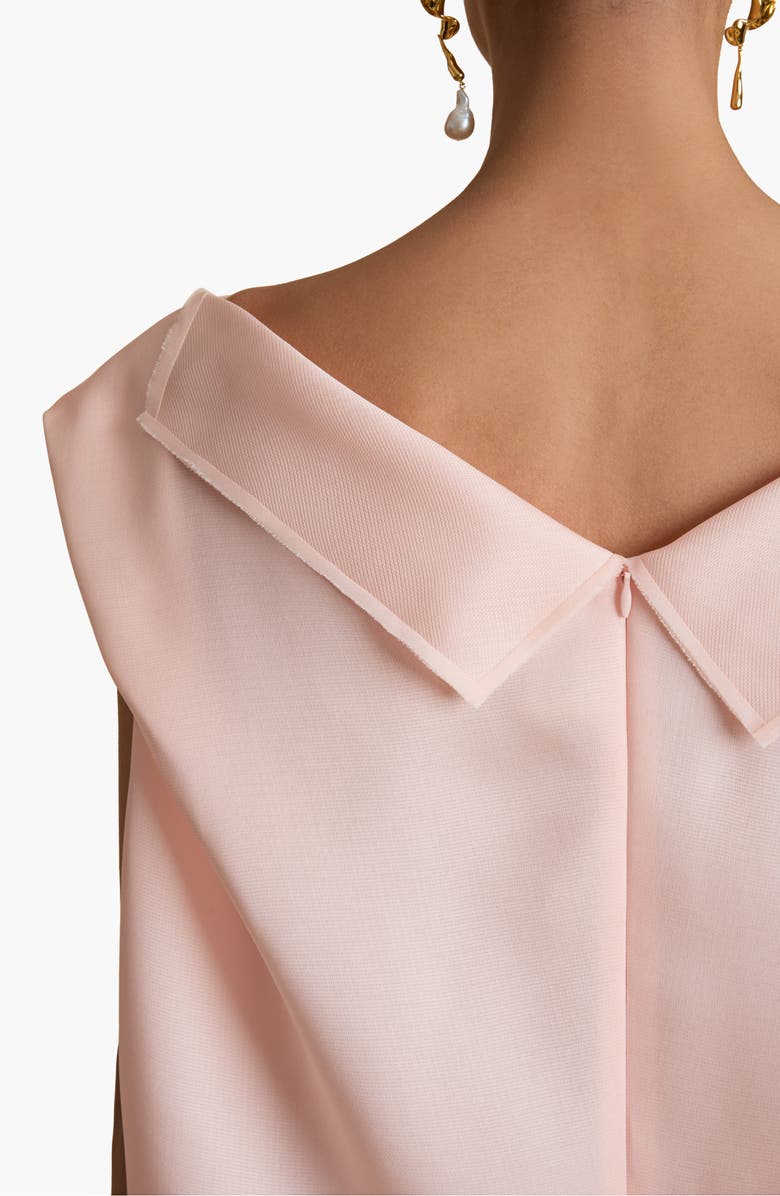 Khaite Selly Silk Gazar Top, Alternate, color,