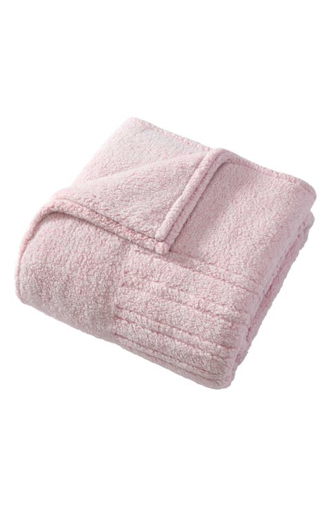 Clarabelle Tipped Faux Shearling Blanket