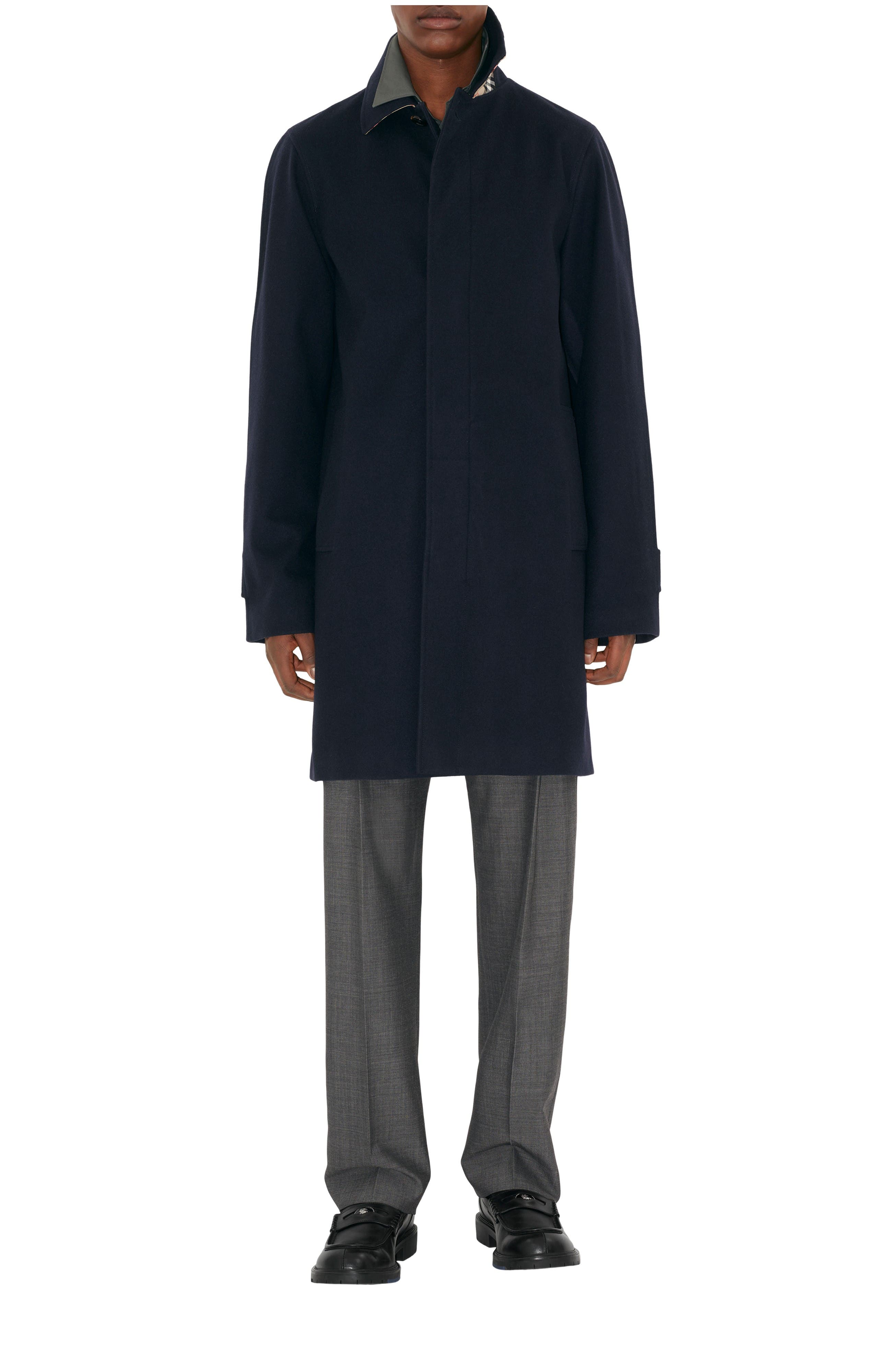 Mid-length Cashmere Car Coat