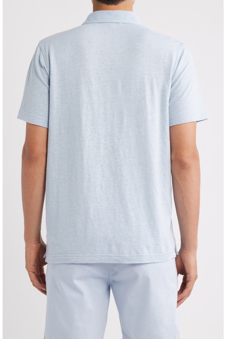 Bryce Stretch Cotton Polo, Alternate, color, FRESH BLUE
