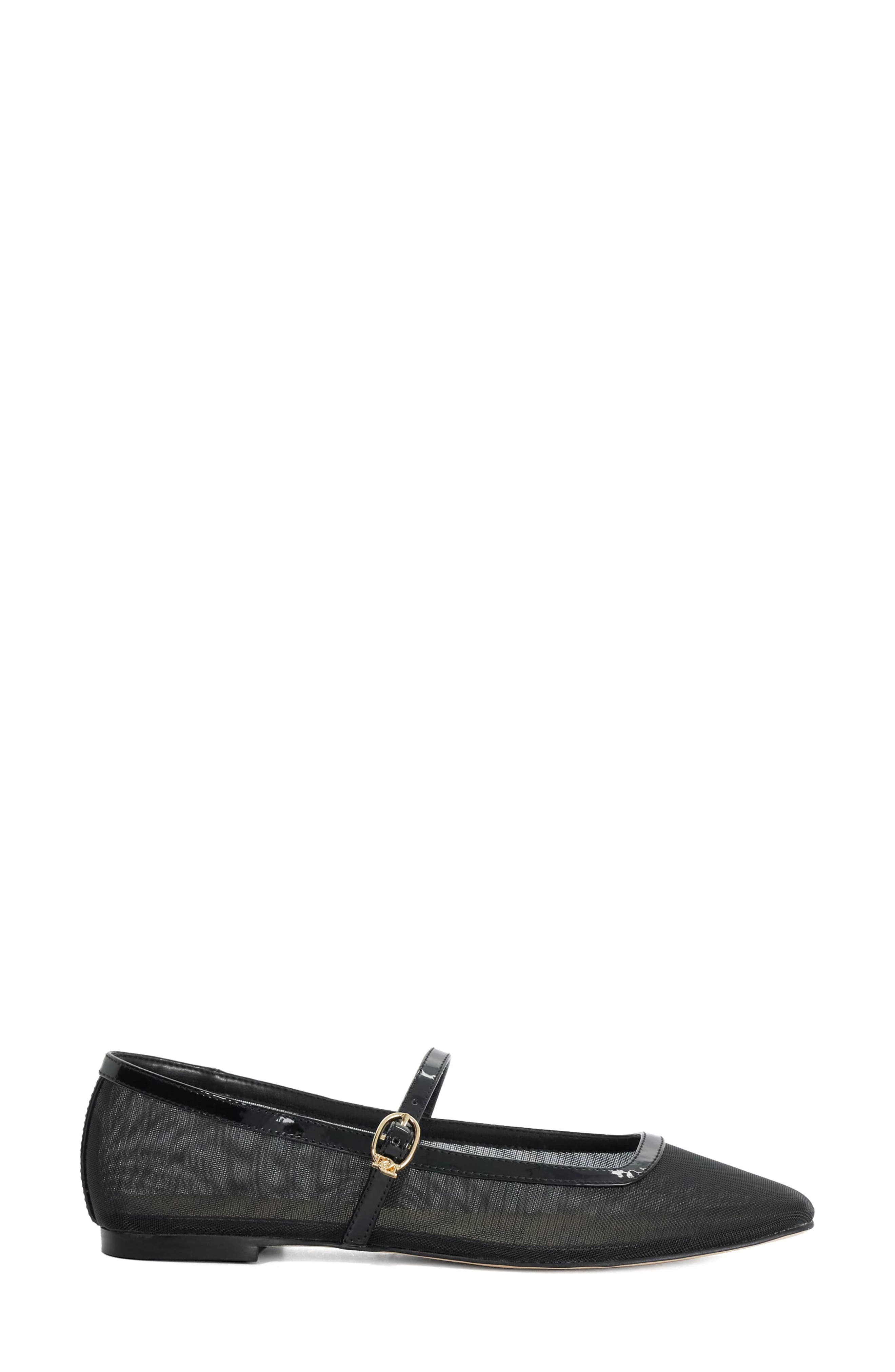Holden Mary Jane Flat, Alternate, color, BLACK