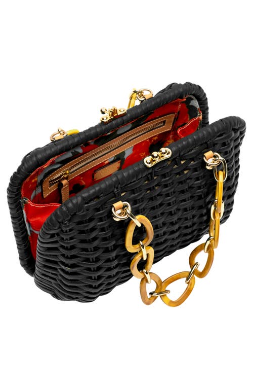 Frances Valentine Hen Woven Wicker Bag