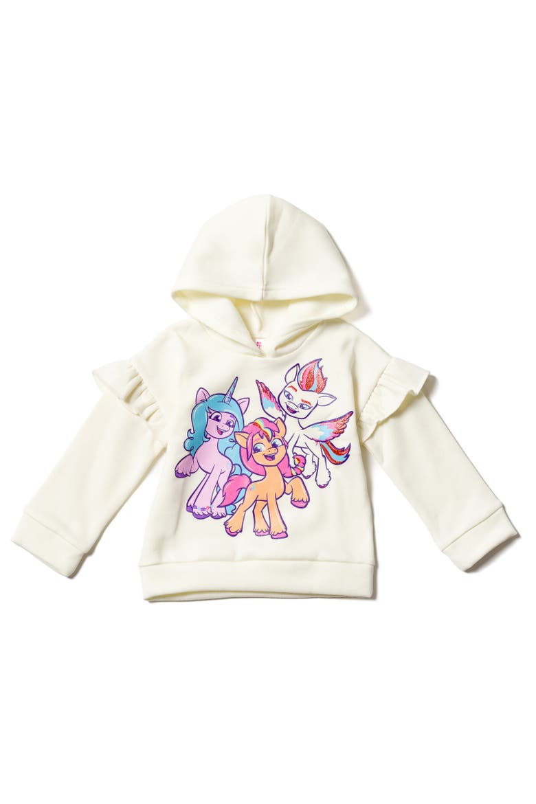 Hoodie & Leggings Set, Alternate, color, White