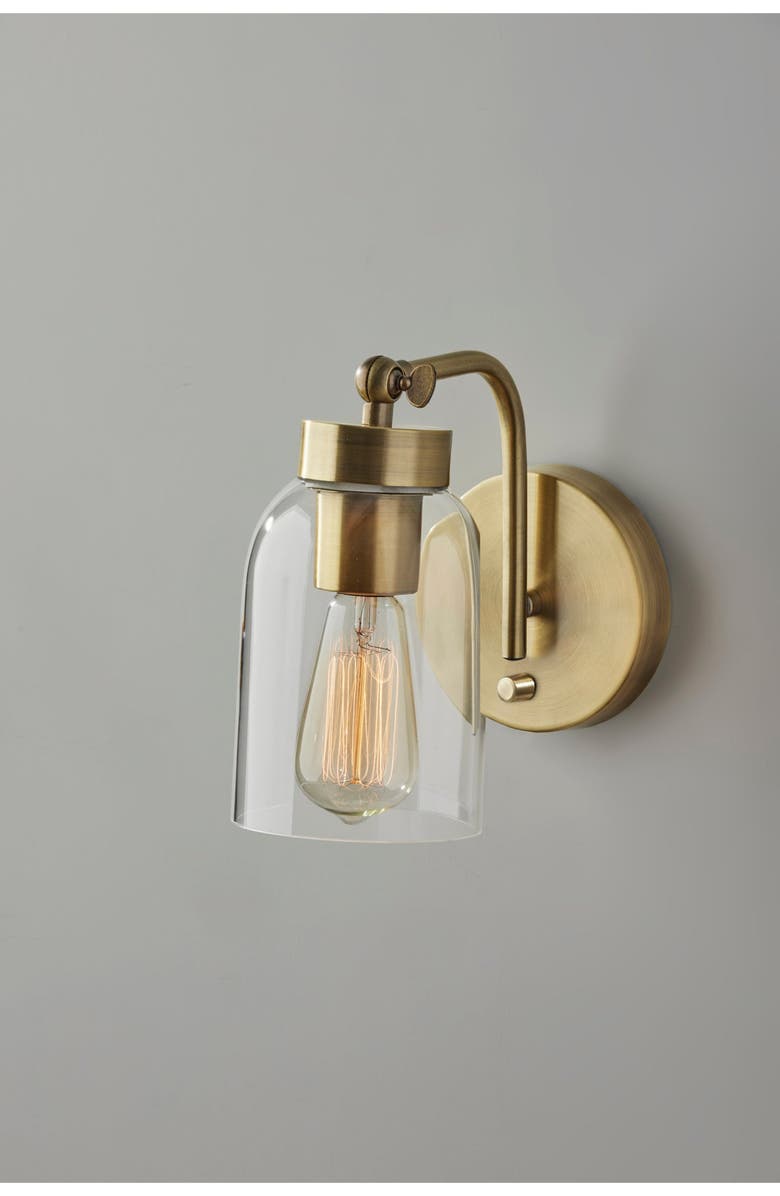 ADESSO LIGHTING Bristol Wall Lamp, Alternate, color,