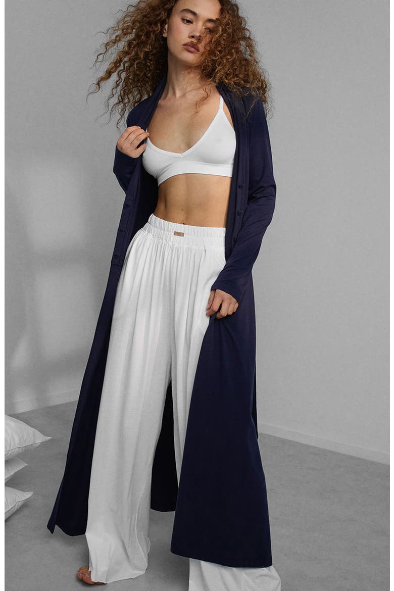 Seamless Bare Bralette, Alternate, color, SINCERE WHITE