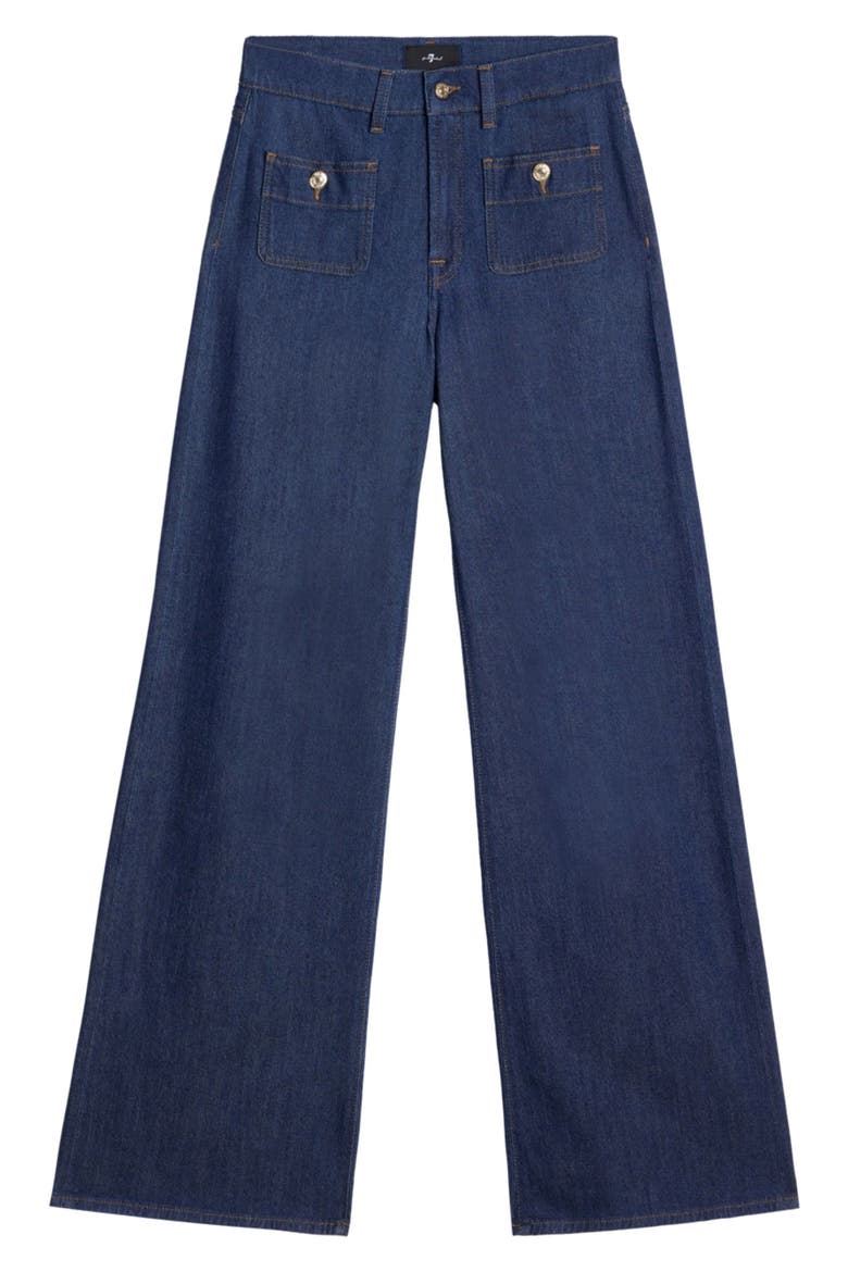 Lotta Tailorless High Waist Wide Leg Jeans, Alternate, color, HALONA
