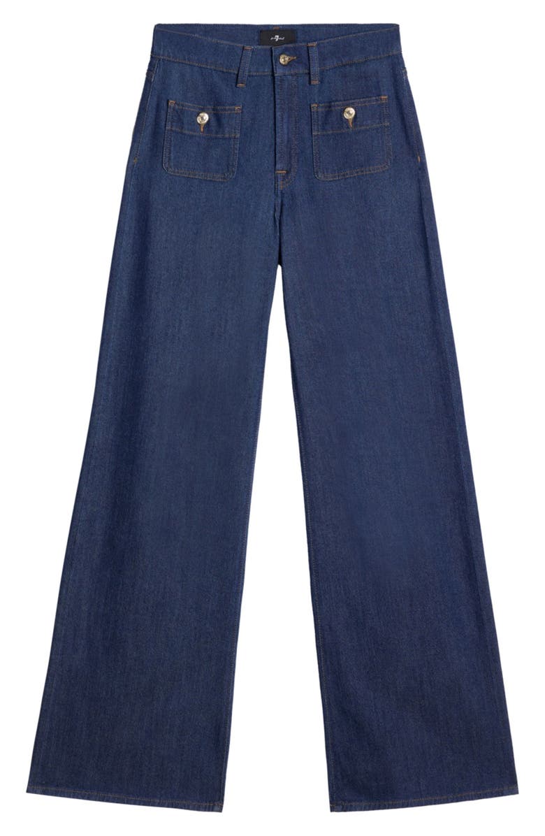 Seven Lotta Tailorless High Waist Wide Leg Jeans, Alternate, color,