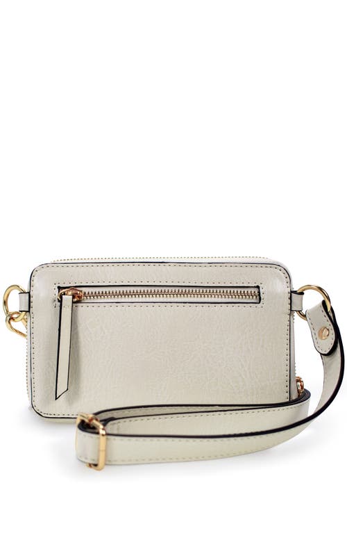 Badgley Mischka Madalyn Vegan Leather Pouch Belt Bag In Gold