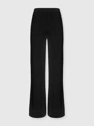 Missoni Straight-leg Stretch Chevron Cotton And Viscose Trousers