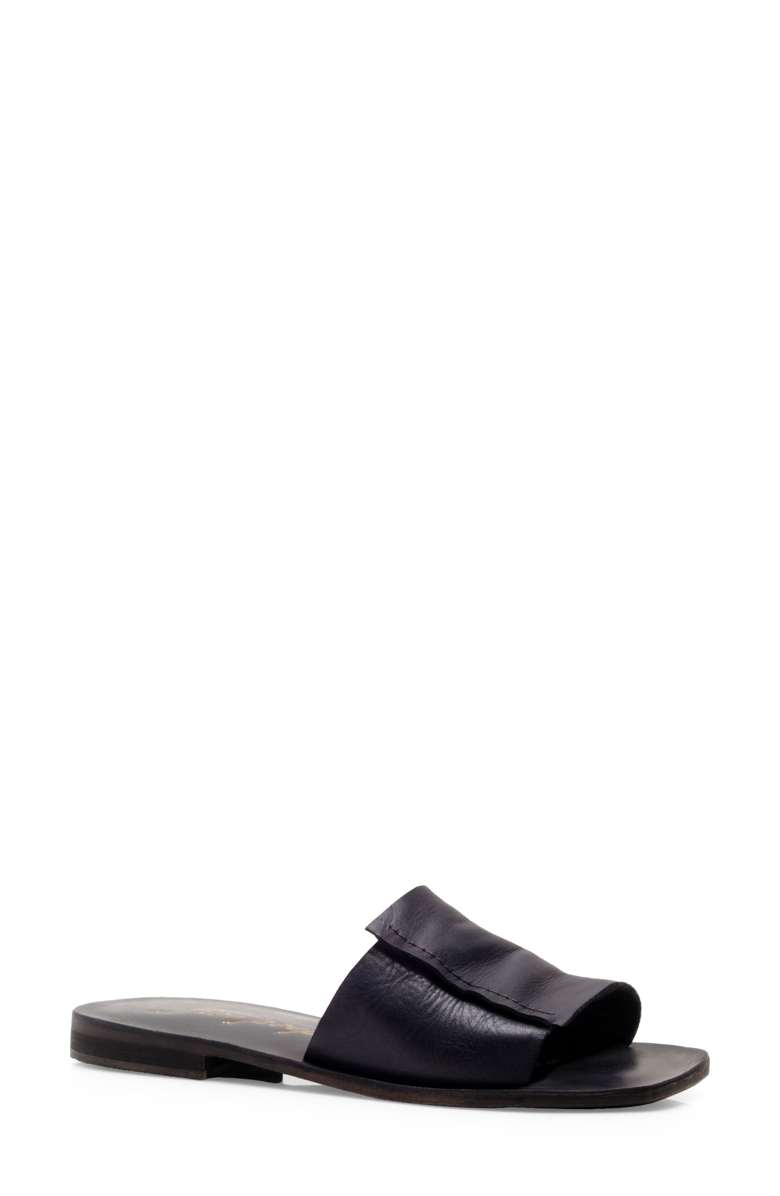 Free People Verona Slide Sandal, Main, color, Black