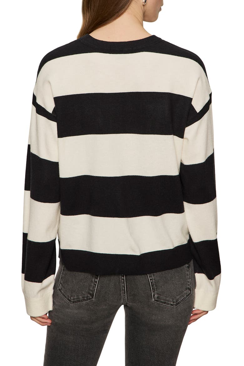Crewneck Sweater, Alternate, color, BLACK