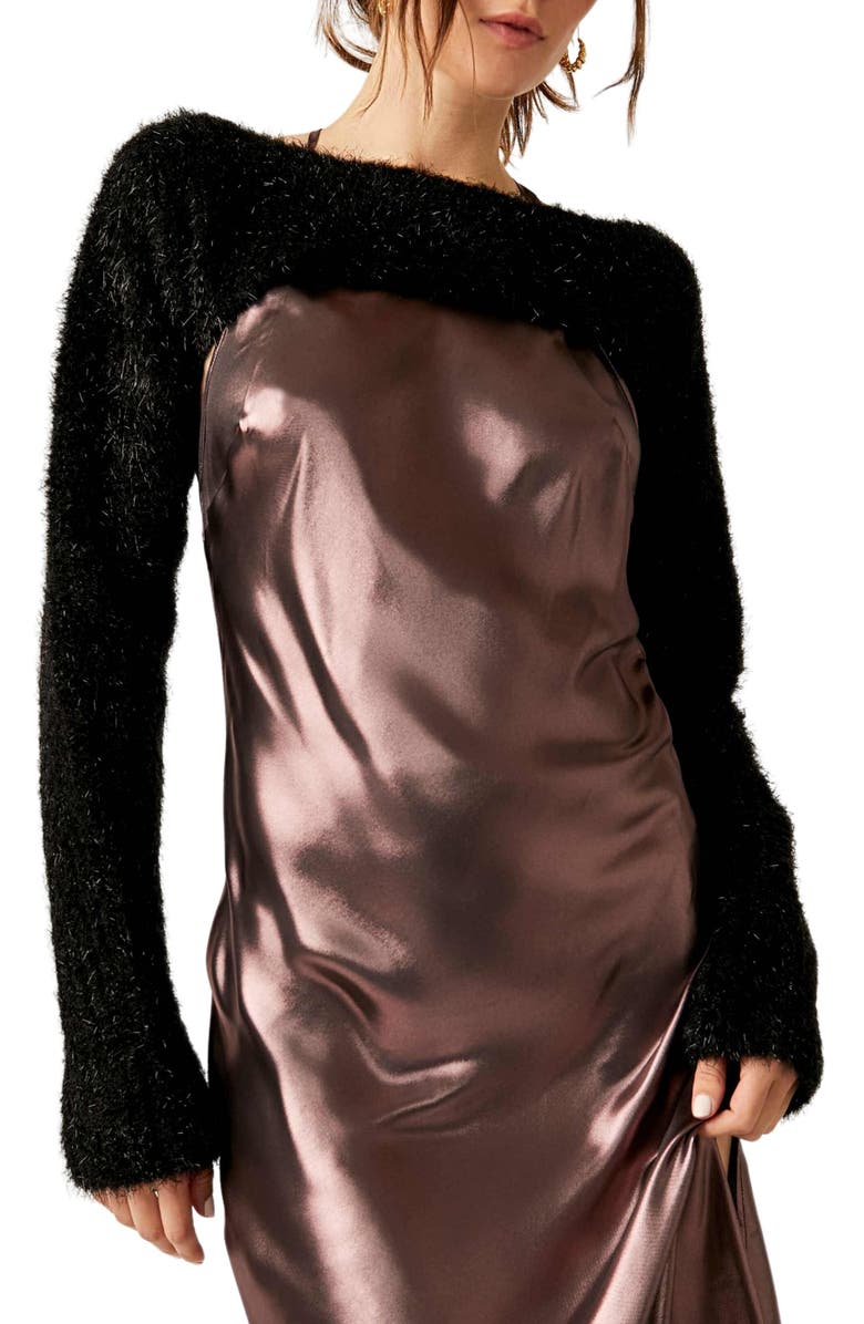 Free People Shimmer Bolero, Main, color,
