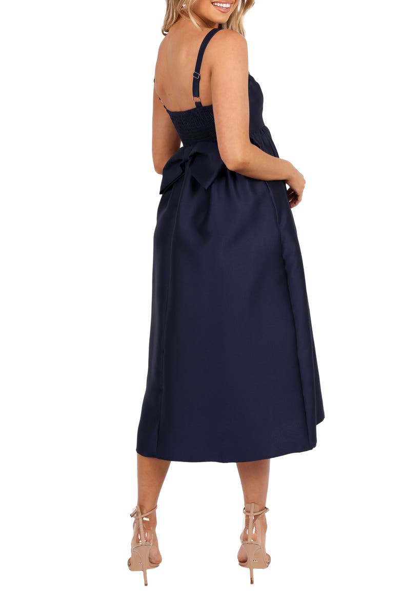 Isla A-Line Dress, Alternate, color, NAVY