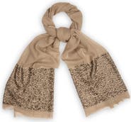 SAACHI Sequin Wool Formal Scarf
