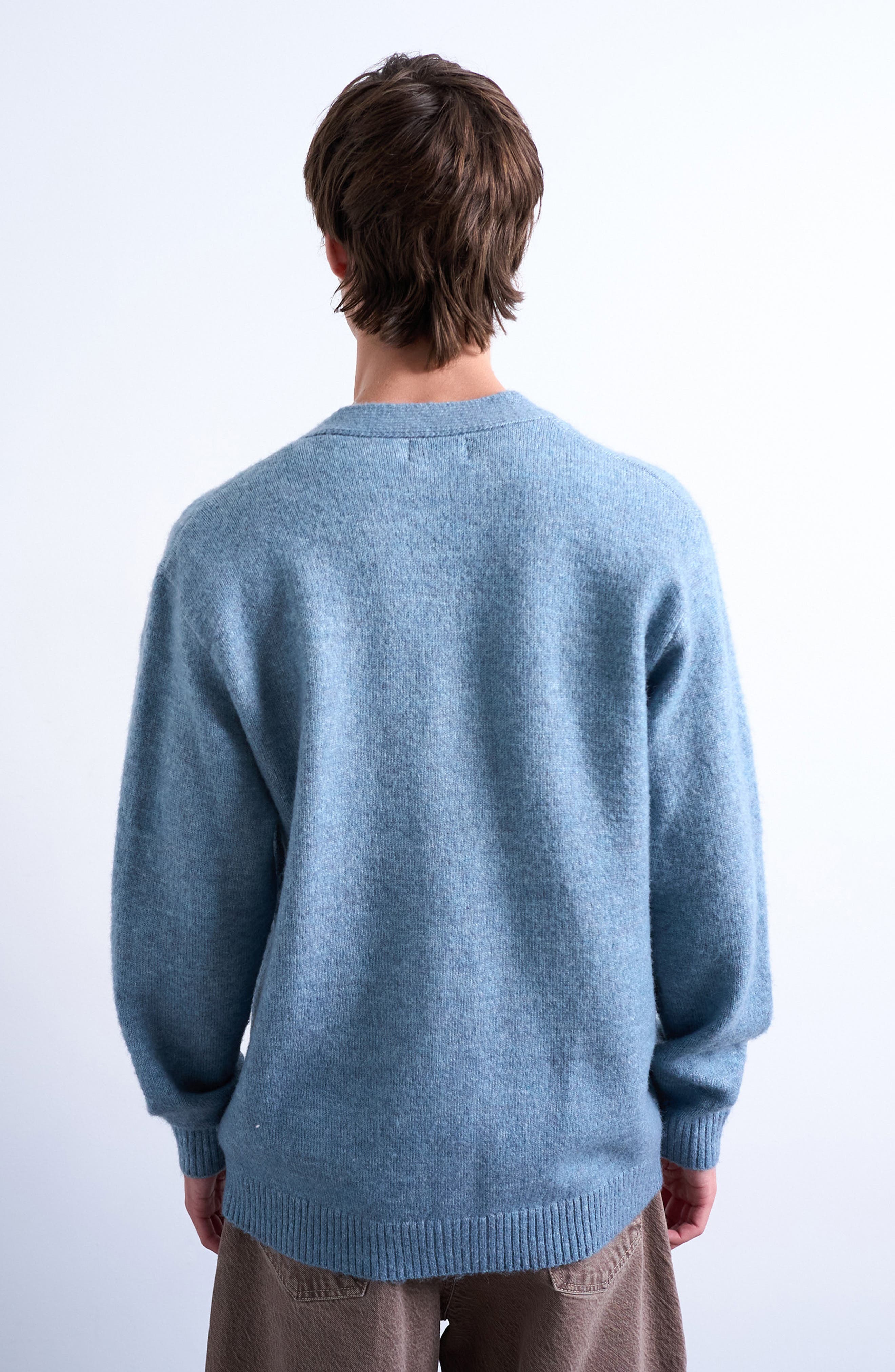 Oversize V-Neck Cardigan - image 2