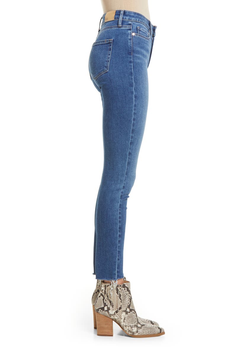 Hoxton Raw Hem Ankle Skinny Jeans, Alternate, color, LIMITLESS W/ RAGGED FRAY HEM