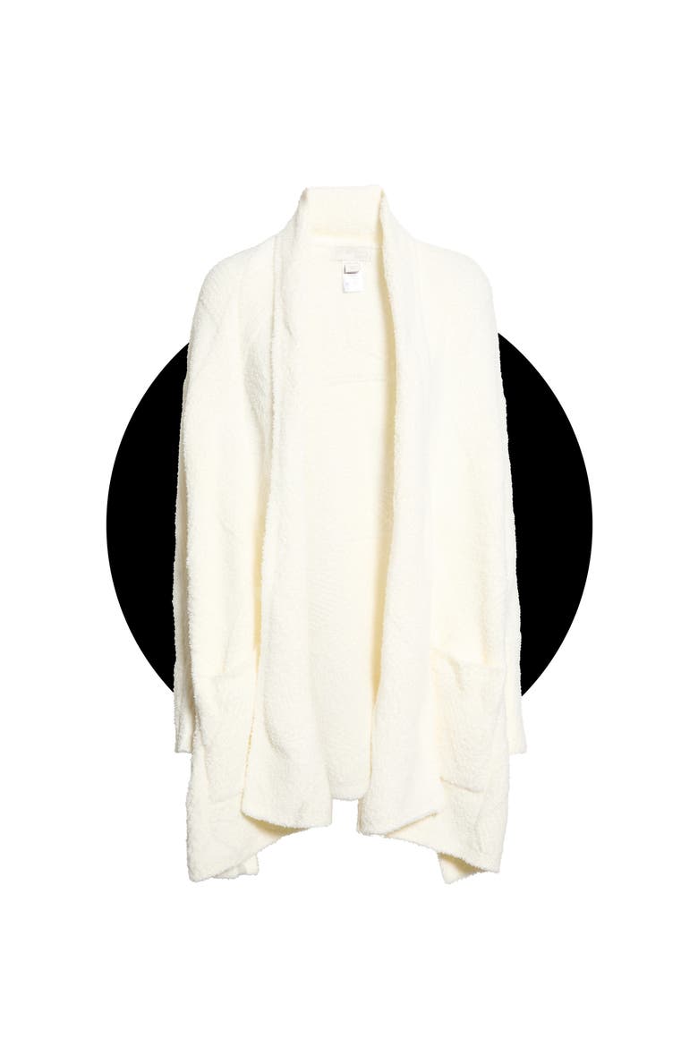 CozyChic® Cable Knit Blanket Wrap, Main, color, PEARL