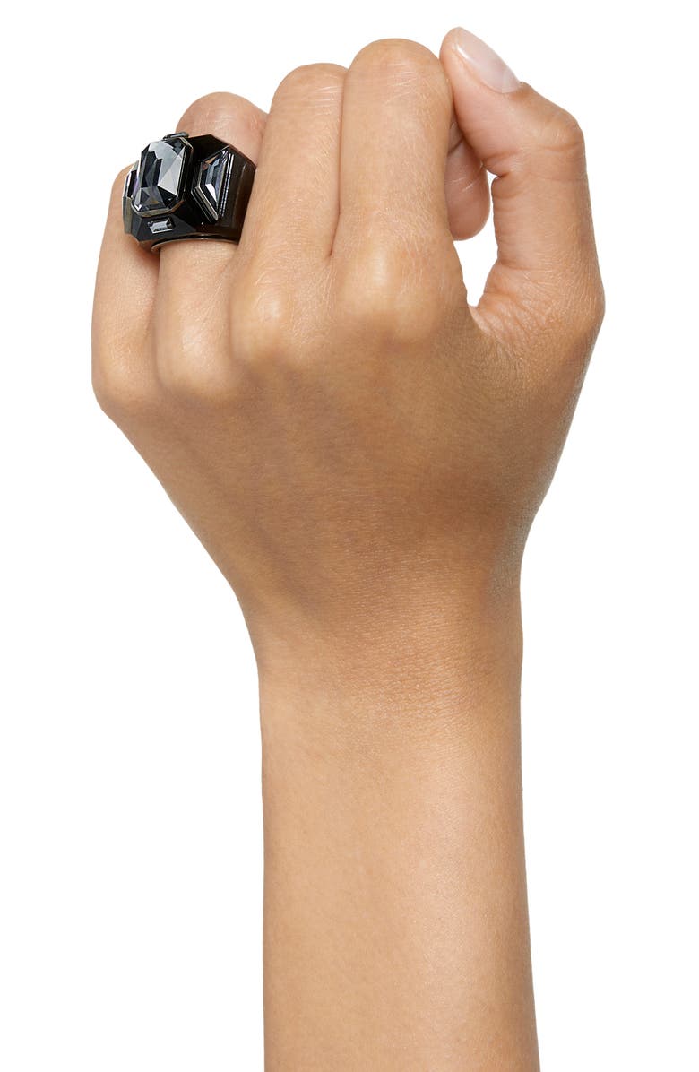 Swarovski Chroma Crystal Statement Ring, Alternate, color,