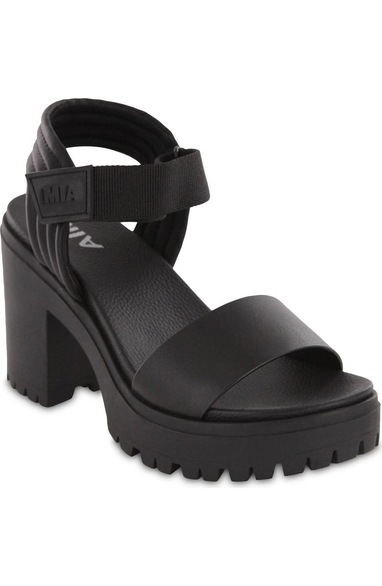 MIA Ivelisse Ankle Strap Sandal, Main, color,