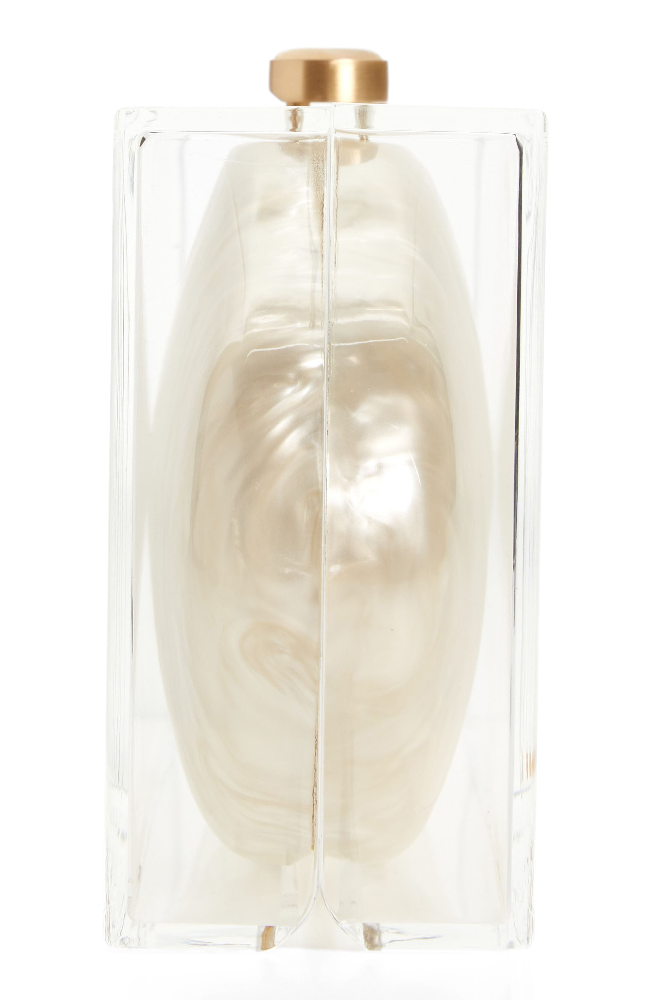 Cult Gaia Annika Acrylic Box Clutch, Alternate, color, 