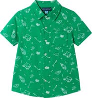 Andy & Evan Kids' Short Sleeve Button-Up Shirt