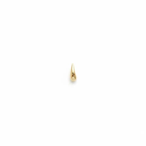 Golden Tear Drop Studs