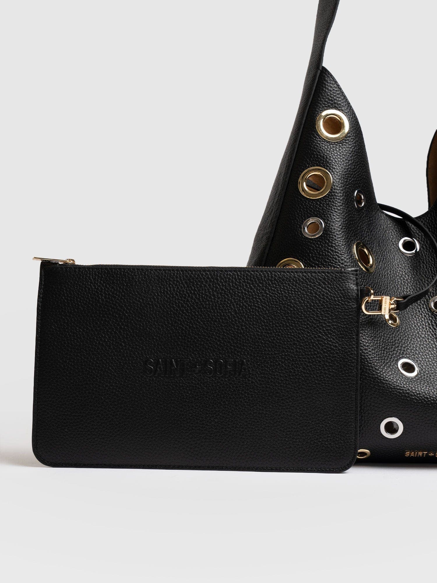 Allana Eyelet Bag, Alternate, color, Black