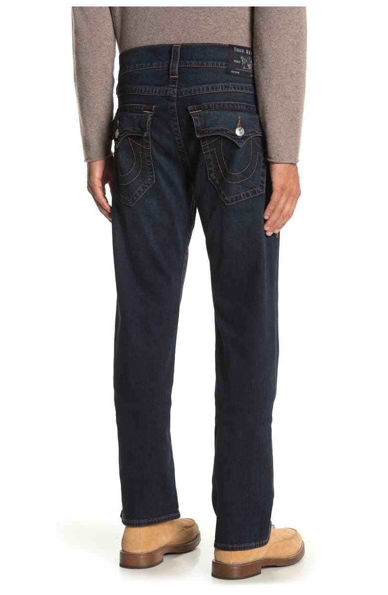 True Religion Ricky Flap Pocket Straight Leg Jeans, Alternate, color, 