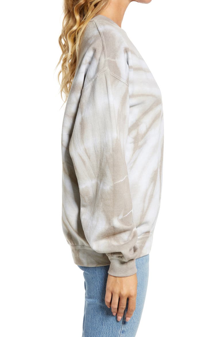 VOTE Collection Tie Dye Sweatshirt, Alternate, color, GREY TIE DYE