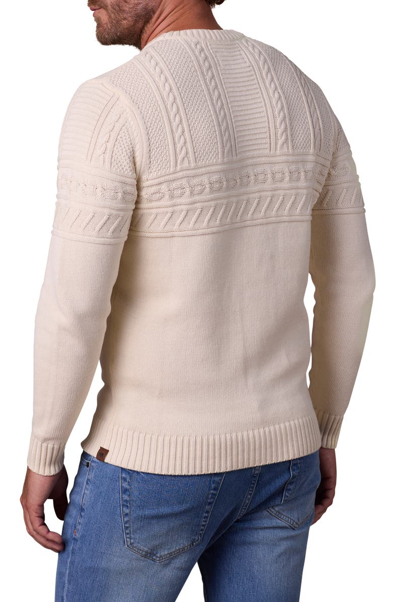 The Normal Brand Fisherman Crewneck Sweater, Alternate, color,
