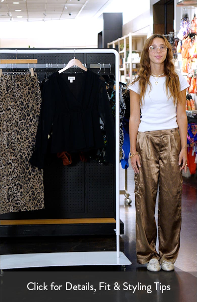 Babydoll Chiffon Top, sales video thumbnail