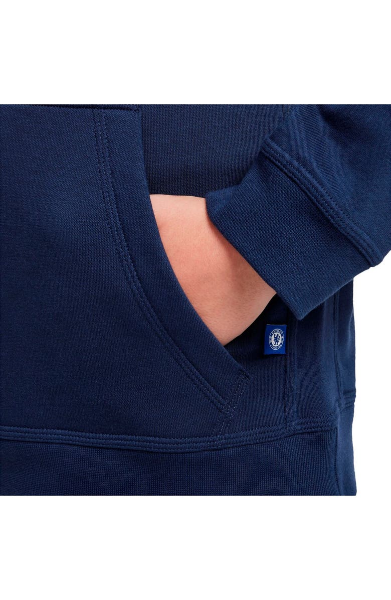Nike Youth Nike Navy Chelsea Club Pullover Hoodie, Alternate, color, Navy