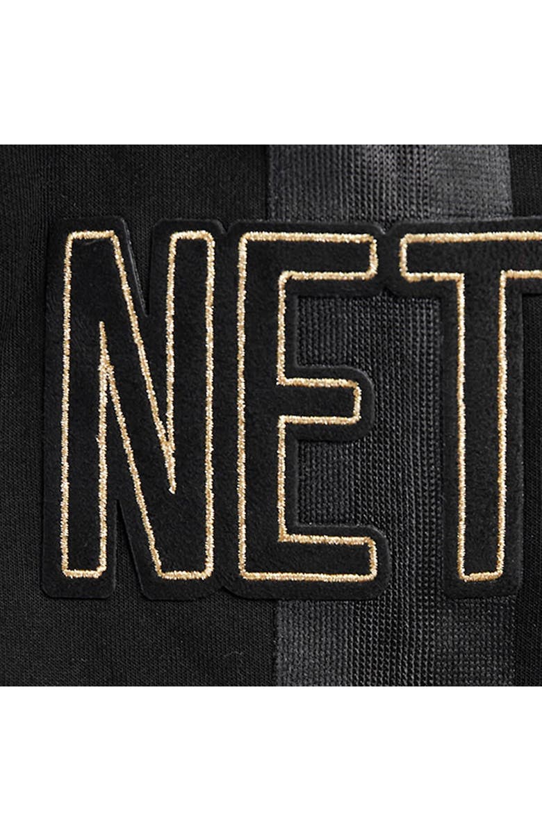 PRO STANDARD Men's Pro Standard Black Brooklyn Nets Shorts, Alternate, color, 