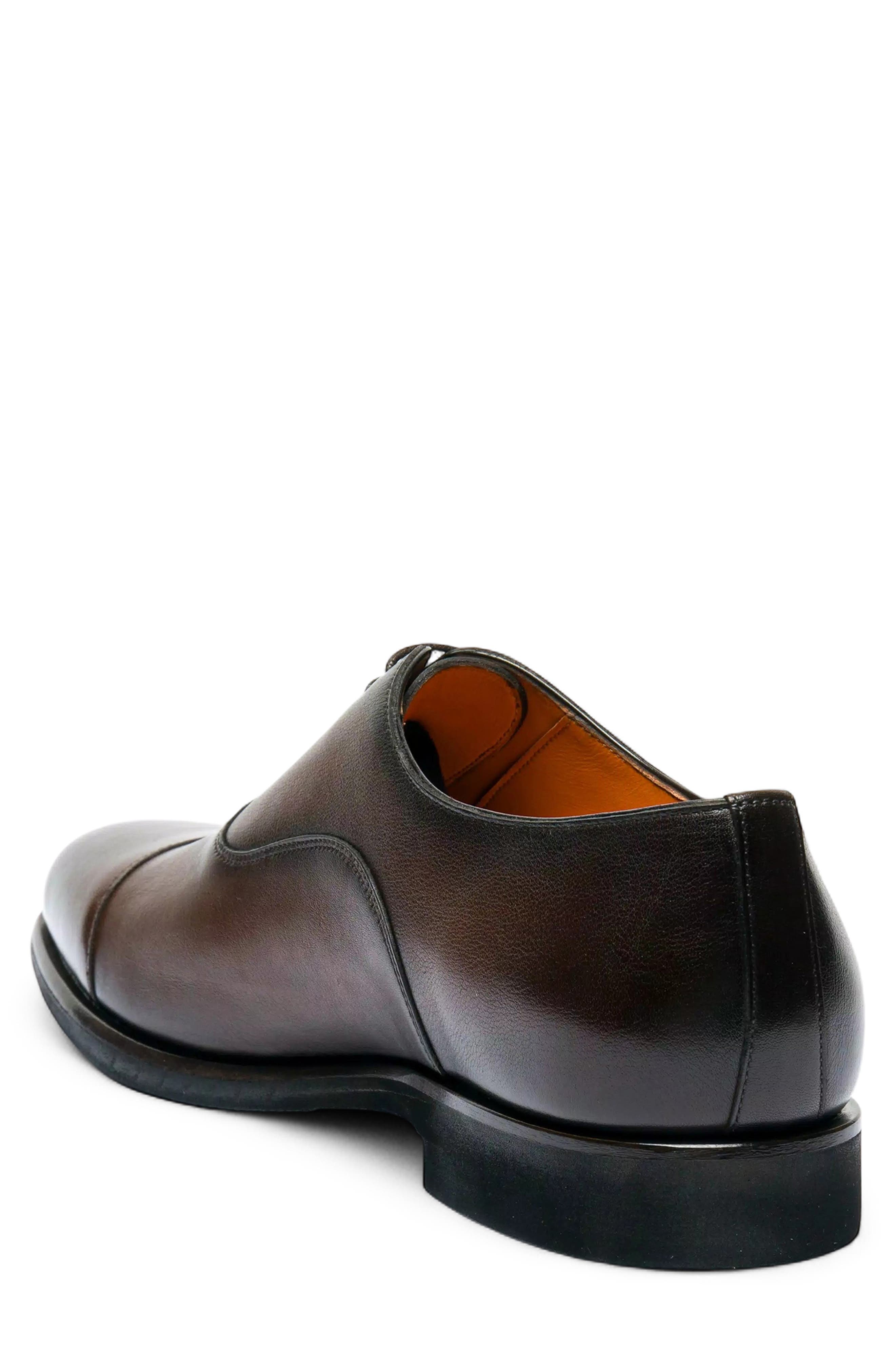 Darian Oxford Shoe, Alternate, color, DARK BROWN SMOOTH