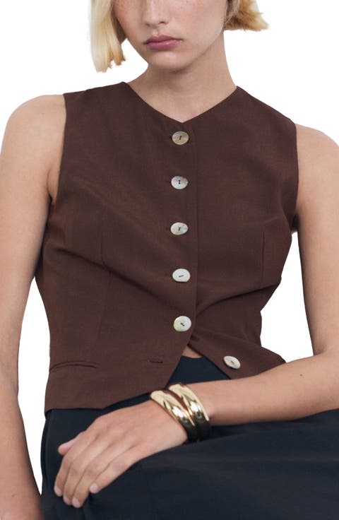 Suit Waistcoat with Buttons