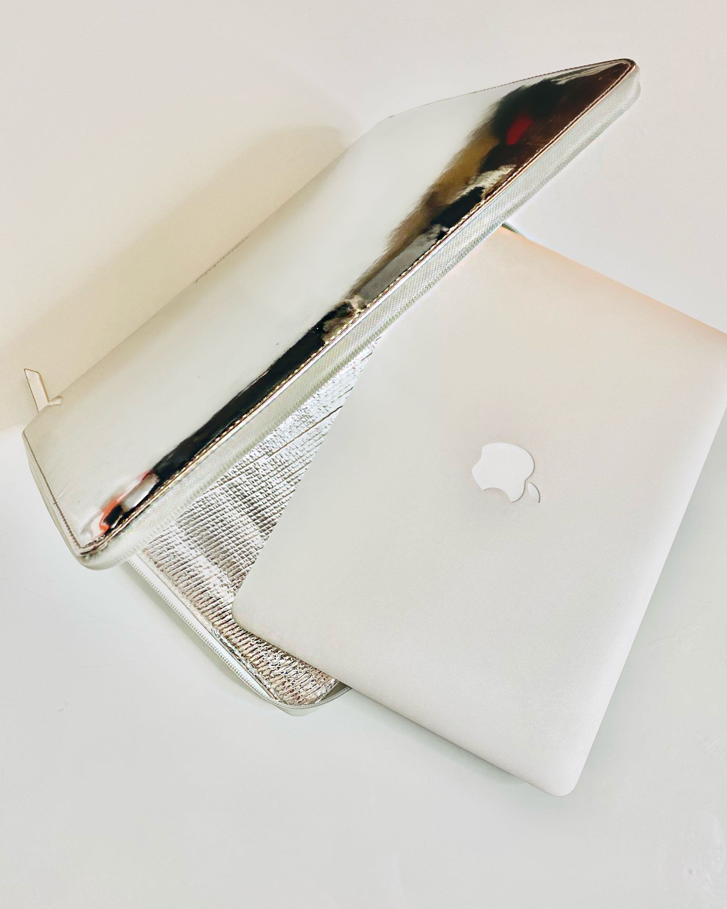 WELLinsulated Performance Laptop Sleeve, Alternate, color, Silver