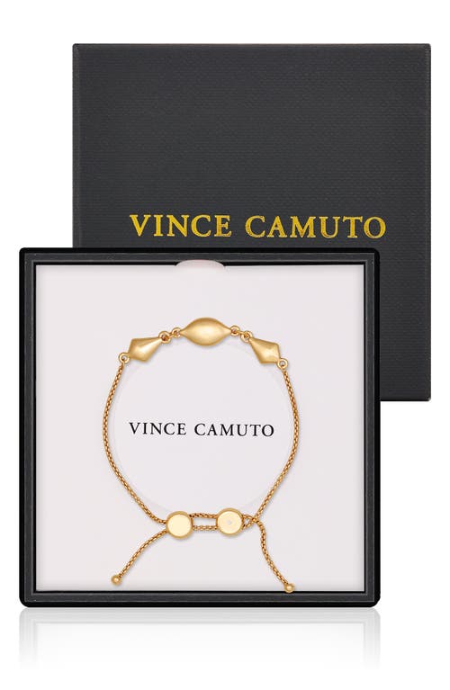 Vince Camuto Slider Chain Bracelet In Goldtone