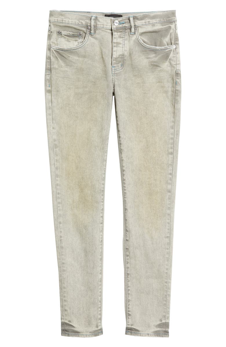 PURPLE BRAND Nitric Dirty Wash Skinny Jeans, Alternate, color, Tan