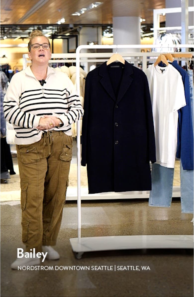 Almec Wool & Cashmere Coat, sales video thumbnail