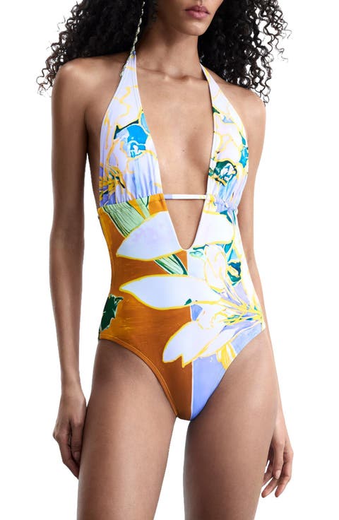 Cutout One-Piece Swimsuit
