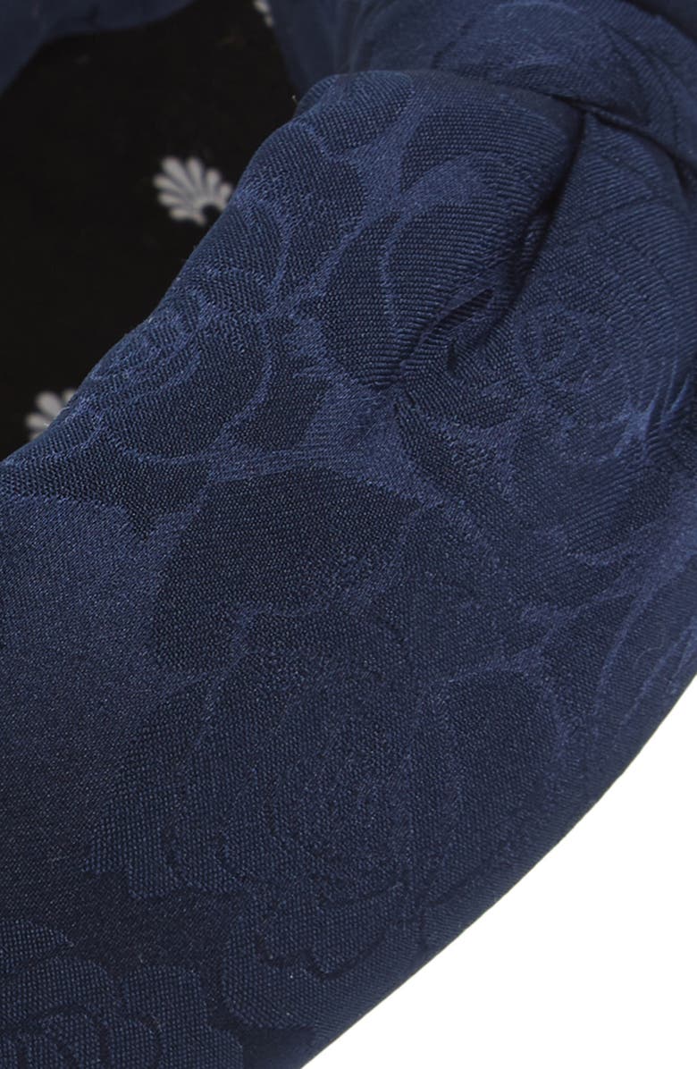 Lele Sadoughi Rose Jacquard Knotted Headband, Alternate, color,